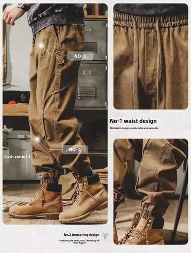 Pantalones Casuales De Fibra De BambĂș Para Hombre, Corte Rec