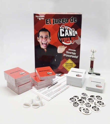 Juego De Mesa Novelty De Está Cañón Con Yordi Rosado