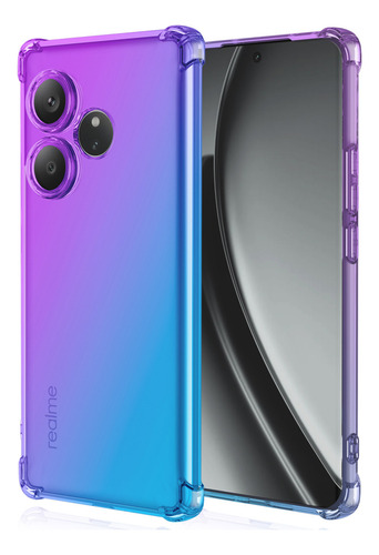 Funda Para Realme Gt6 5g Antishock Transparente Case