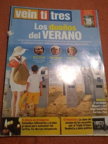 Revista Veintitres Chino Darin 30 12 2015 N912