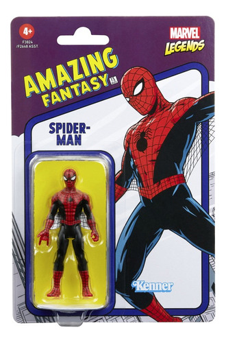 Figura Acción Hasbro Marvel Legends Series Spider-man 3.75''