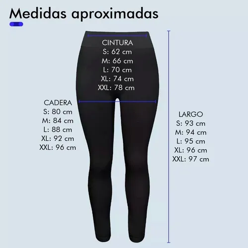 Pack de 2 Mallas Lycra Leggins Mujer Gym Casual Mayon Afelpada