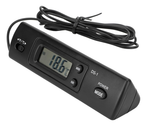 Acouto Reloj Digital De Temperatura Del Coche Reloj Electrón