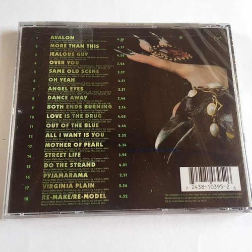 Roxy Music - The Best Of - Cd Original Importado Nuevo
