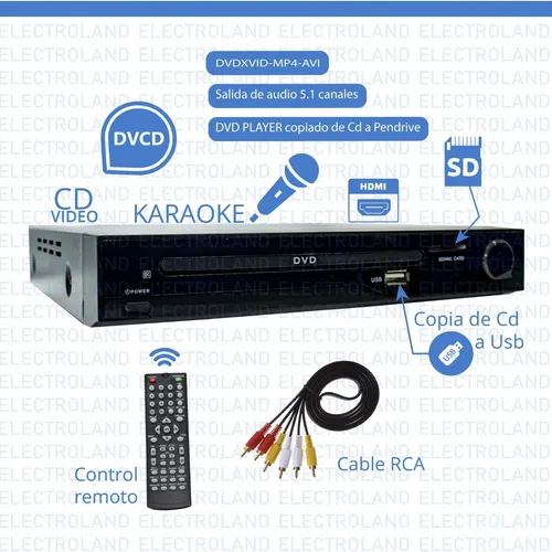 Reproductor Dvd Hdmi Cd Mp3 Boedo Copia Cd A Pendrive Local Electro Land Reproductor Dvd Hdmi Cd Mp3 Boedo Copia Cd A Pendrive Local Electro Land