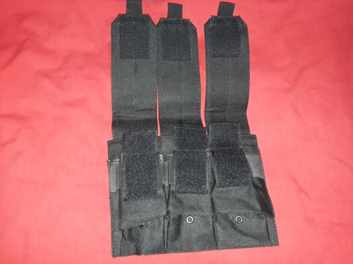 Porta Cargador Triple, M4, M5, Fal, M16, Sistema Molle