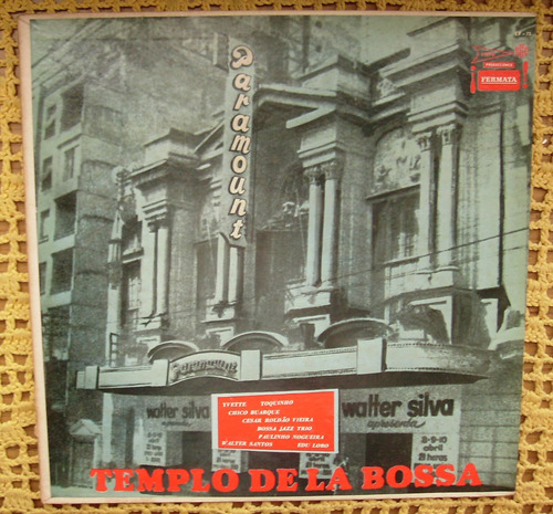 Paramount Templo De La Bossa - Lp Vinilo Promo Chico Buarque