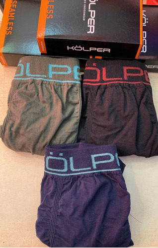 Promo Pack X 3 Boxer Kolper Talle S Mayorista Liquidación