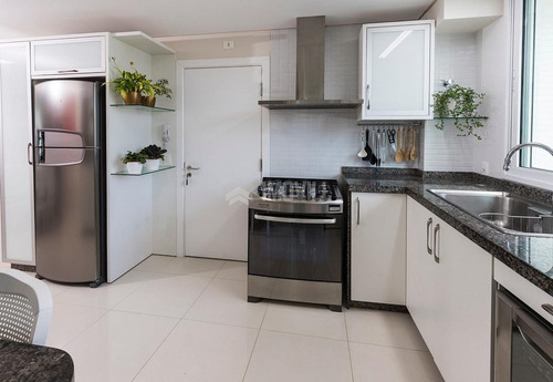 Imagem 6 de 15 de Lindo Apartamento Alto Padrão Finamente Mobiliado Com 03 Suítes E Lazer Completo - 3726_1