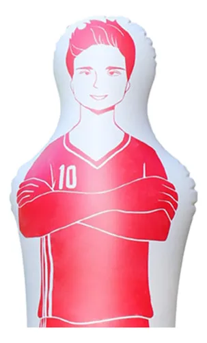 Muñeco Inflable De Fútbol Para Abordar El Uso Múltiple