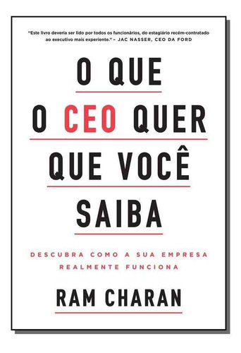 Que O Ceo Quer Que Você Saiba, O