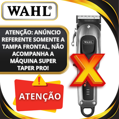 Tampa Frontal Wahl Super Taper Pro Original De Reposição
