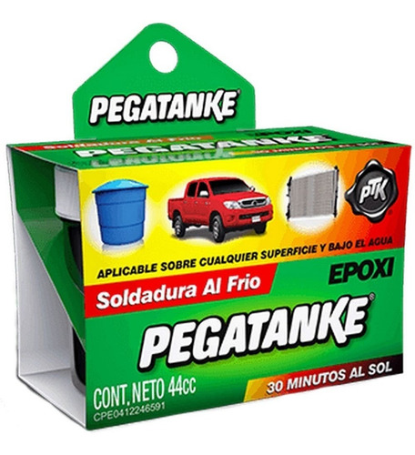 Pegamento Negro Soldadura Fria Pegatanke