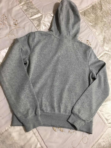 Del-fit Sudadera Deportiva Para Dama Talla S Gris Con Gorro (Usado)