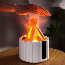 Comprar Humificador Difusor De Aceites Esenciales Fogata Luz Led