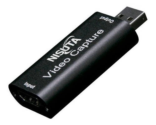 Capturadora De Video Usb Hdmi Nisuta Ps3 Ps4 Xbox One Stream