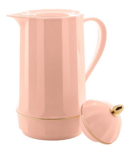 Termo vintage Genova Lior Rosê para café y té, 1 litro