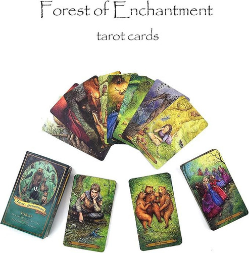 Tarot Forest Of Enchantment 1 Juego De 78 Tarjetas