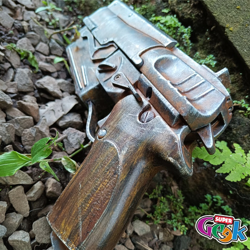 Fallout - Réplica Do Blaster De 10mm Em Impressão 3d