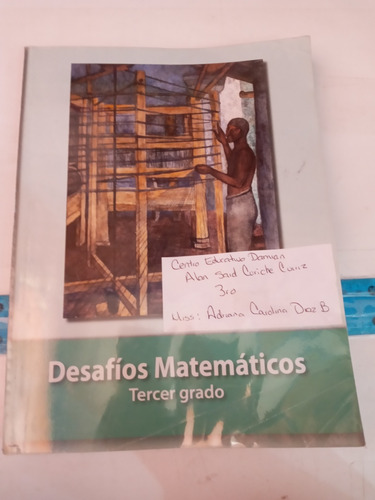 Desafíos Matemáticas Tercer Grado (Usado)