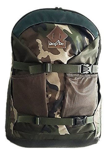 Bolso, Mochila, Morral, Maleta, Camuflado Con Marrón 40l.