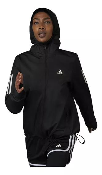 Campera adidas Own The Run Mujer Running Negro