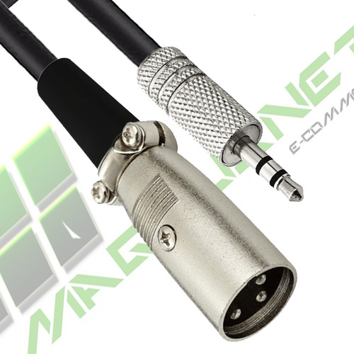 Cabo Xlr Canon Macho - P2 Trs Estereo 5 Mt Metros Balanceado