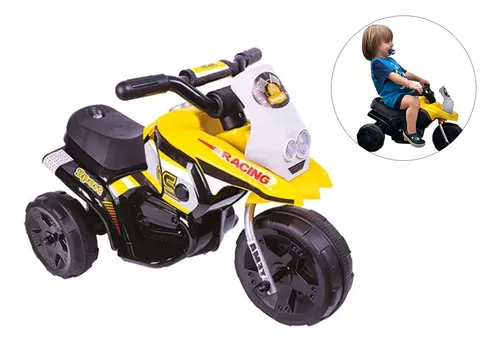 Mini Moto Eletrica Infantil Triciclo