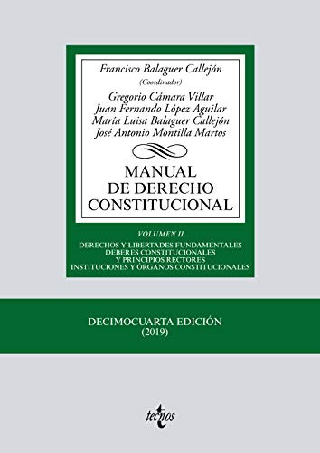 Libro Manual De Derecho Constitucional Volumen Ii De Francis