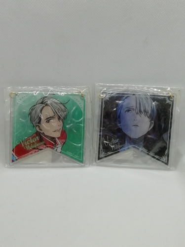 Imagen 4 de 4 de Llaveros Banderin Viktor Nikiforov Yuri On Ice Japon Anime