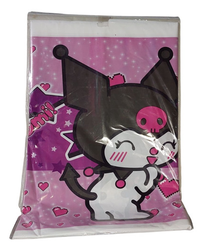 Decoración Fiesta .:: Mantel Hello Kitty Kuromi V3 ::.