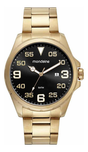 Relogio Mondaine Masculino 32539gpmvde1 Casual Dourado