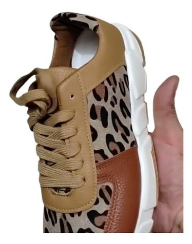 Zapatillas Leopardo Mujer