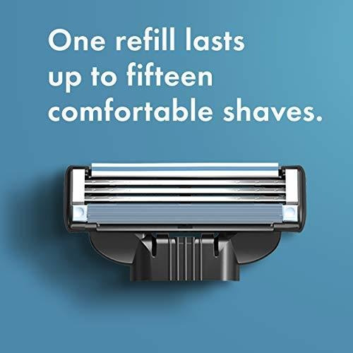 Cabo De Barbear Masculino Gillette Mach3 + Refil De 1 Lâmina