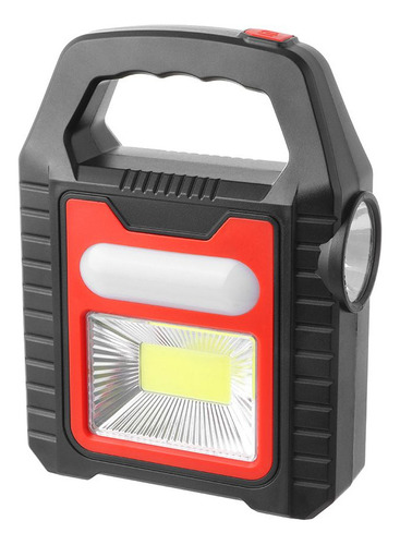 Lámpara De Trabajo Led Cob, Linterna Solar, Foco De Emergenc