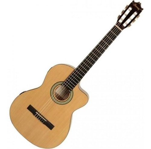 Guitarra Electroacústica Nylon Ibanez Ga3ece Amber