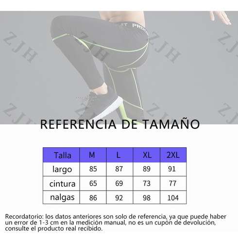 Imagen 7 de 7 de Leggings Elásticos Para Hombre Fitness - Leggings Deportivos