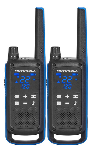 Handy Motorola Talkabout T802 Bt 56km 22 Canales Diginet Bandas De Frecuencia N/a Color Azul