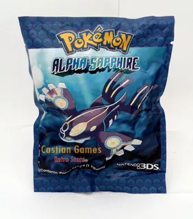 Pokemon Alpha Sapphire Kyogre Figura Original Sellada (cgs)