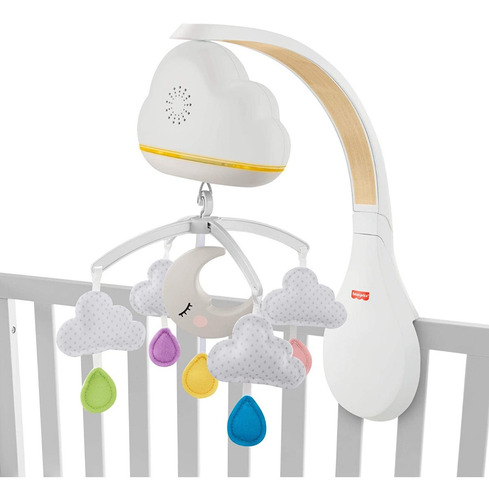 Imagen 4 de 10 de Movil Para Cuna Musical Con Sensor Y Luces Fisher Price