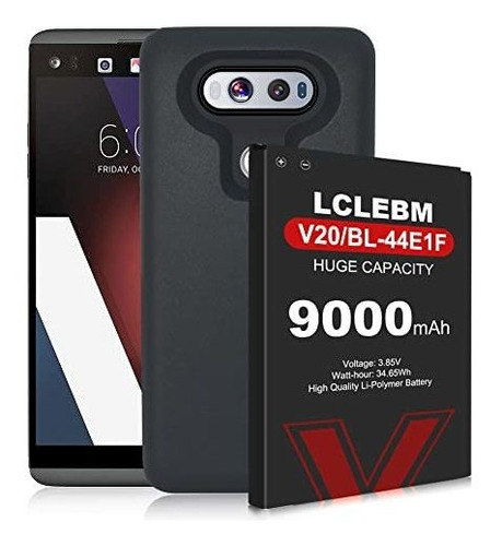 Batería Extendida LG V20 9000mah Con Funda Tpu