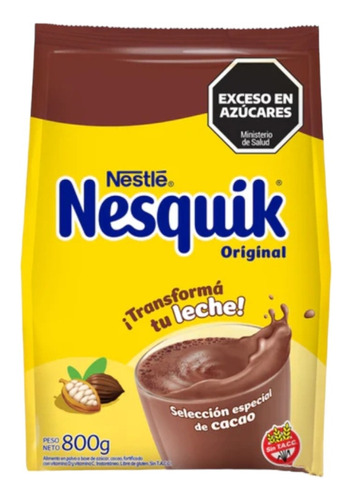  Nesquik Original Cacao En Polvo De 800g Pack 5u