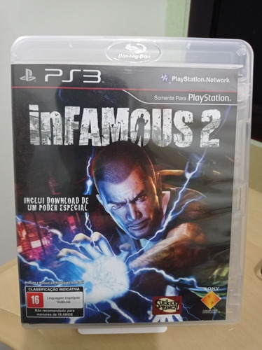 Infamous 2 Ps3 Usado Frete Cr 12,00