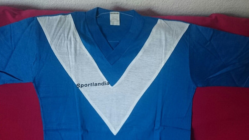 Camiseta Vélez Sársfield Sportlandia Utileria, De Época.