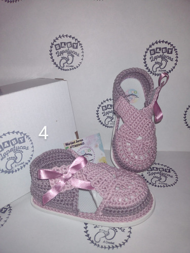 Baby Zapatucos A Crochet