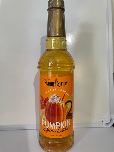 Jordans Skinny Syrups Pumpkin Spice Latte 750 Ml