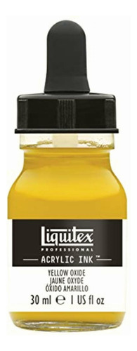 Liquitex Ink! Tinta Acrílica, Amarillo (yellow Oxide), 30