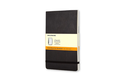 Moleskine Classic Soft Cover Reporter Notebook, Ruled (4661)