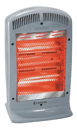 Calefactor Infrarrojo Crivel Q3 E15 1400w Color Blanco