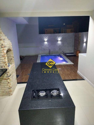 Imagem 13 de 26 de Casa Com 3 Quartos À Venda, 168 M² Por R$ 940.000 - Vale Dos Cristais - Macaé/rj - Ca1804